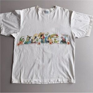 Vintage Jimmy Buffett Margaritaville Parrot Party T Shirt Size XL